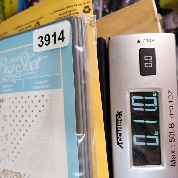 Stampin Up Texturz Backgrounds #1 Embossing Dies Plates Sizzix Big Shot - Picture 5 of 5